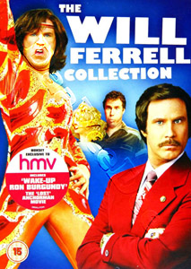 The Will Ferrell Collection | Anchorman: The Legend of Ron Burgundy / Wake Up, Ron Burgundy / Blades of Glory / A Night at the Roxbury / Old School / Superstar  |   DVD